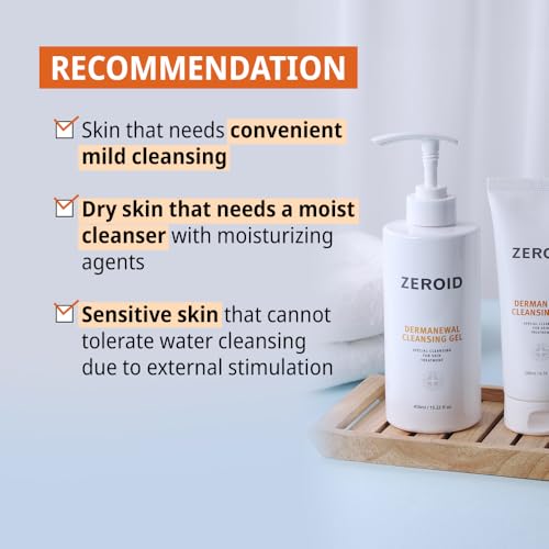 Hypoallergenic Gel Facial and Body Cleanser - Deep Hydration, pH-Balanced