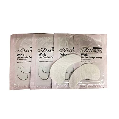 Alluring Eyelash Extensions Wink Collagen Anti-wrinkle Eye Pads Patches (Wink Me) QTY 25 pairs
