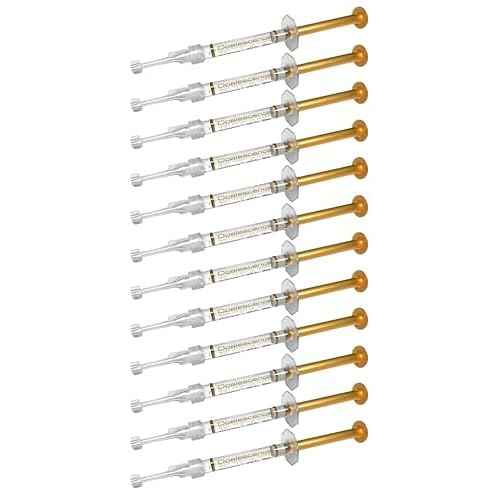 Opalescence 45% Syringes Teeth Whitening Gel - with PF - (12 Syringes) Refill Kit Carbamide Peroxide. Made by Ultradent, in Mint Flavor. Tooth Whitening 5359-6
