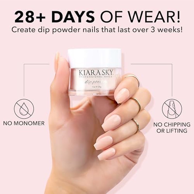 Kiara Sky Dip Powder Pink Tones 1 oz, Rag Doll