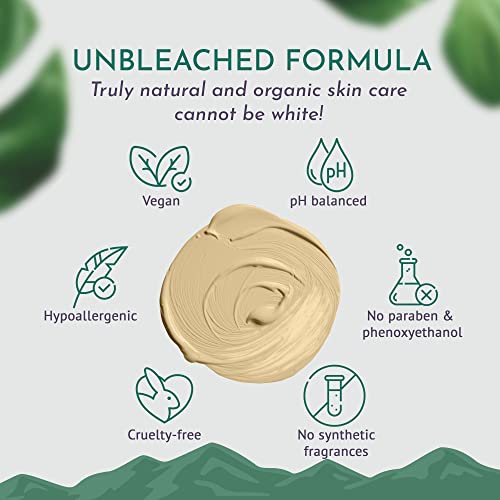 OM Botanical All-in-One Gentle Face Cleanser & Exfoliator - Hydrating Vegan Formula