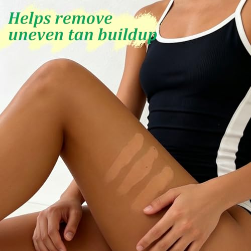 Self Tan Remover Kit with Exfoliating Gloves - Fast & Gentle 15.8 oz