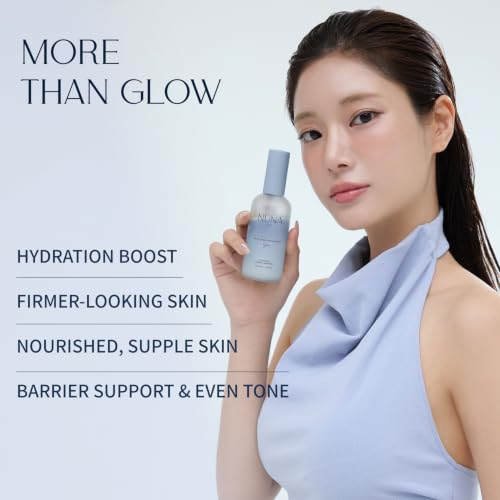 Hydrating Facial Mist & Serum Spray with Peptides & Hyaluronic Acid – Korean Moisture Boost, Makeup Setting & Refresh – 3.38 fl oz
