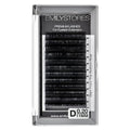 Eyelash Extensions 0.20mm Thickness D Curl Length 11mm Individual Eye Lashes Single Size For Lash Extension (0.20,D,11mm)