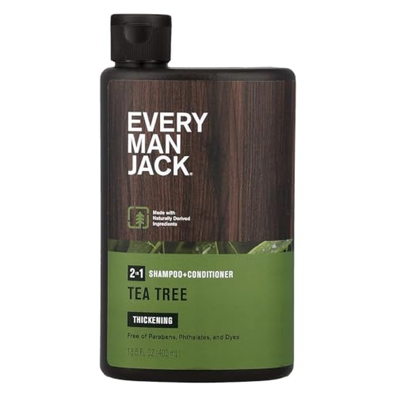 Every Man Jack, Shampoo 2 In 1 Thickening Tea Tree, 13.5 Fl Oz