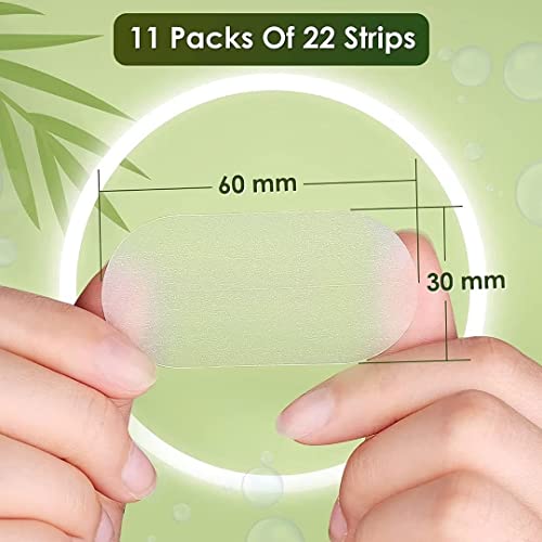 Large Blemish Patches - 22 XL Size Hydrocolloid Strips, Zit Stickers for Face Absorbing Cover - Facial Skin Care