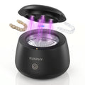 48kHz Ultrasonic Retainer Cleaner Machine 201ML - Dental & Jewelry Safe