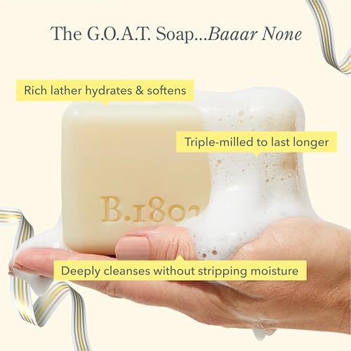 Pure 3-Piece Body Care Set with Goat Milk Soap, Body Cream & Hand Cream - Fragrance Free