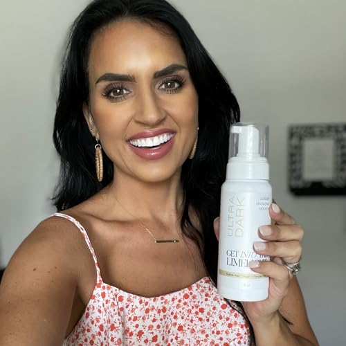 Get Into The Limelight Ultra Dark Self Tanner - Natural Sunless Tanning Mousse, 8 oz