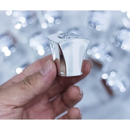 Royal Water Perfume Bottle Cap. Himalaya/Tabarome/Santal Original/Viking/Virgin Island Water Cap. Silver Square Plastic Cap. Fits 3rd Generation bottle