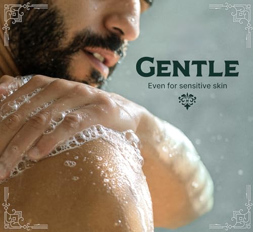 Organic Bay Rum Castile Liquid Soap - Concentrated Natural Body Wash for Men & Women, 1 Gallon