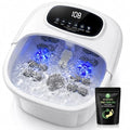 Foot Soaking Tub with Heat UV & Ozone - Milk-White Foot Spa Bath Massager