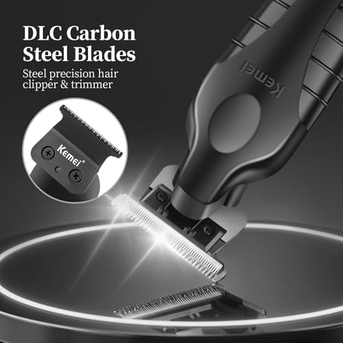 Cordless Men's Hair Trimmer Black - Rechargeable Beard & Body Grooming
