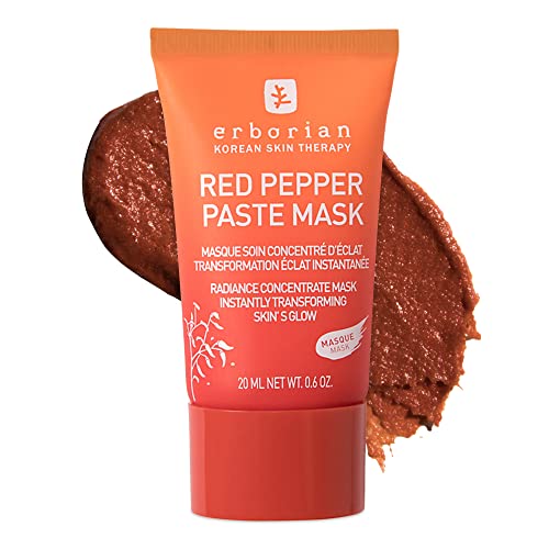 Erborian Red Pepper Paste Face Mask - Energizing & Radiance Boost - 0.6 Oz