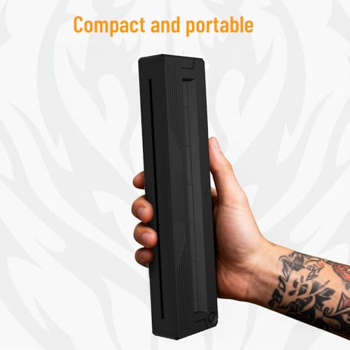 Wireless Bluetooth Tattoo Stencil Printer for Artists & Beginners - Portable, Inkless, Compatible with Phone & PC
