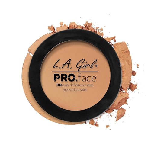 L.A. Girl PRO.Face Matte Pressed Powder, Warm Honey GPP607