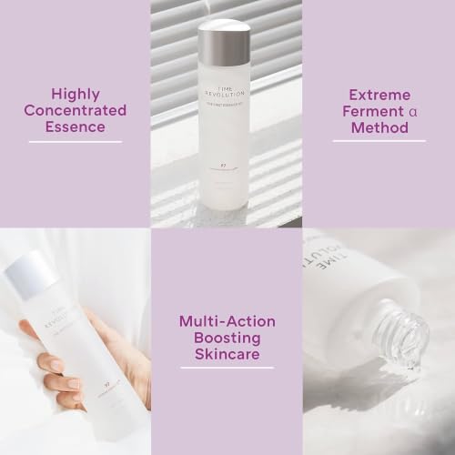 MISSHA Time Revolution The First Essence 5X - Korean Hydrating Skin Toner, 5.07 oz