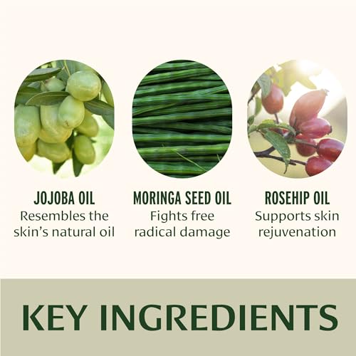 Banyan Botanicals Face Oil - Ayurvedic Rosehip & Jojoba Skin Serum, 0.5 oz