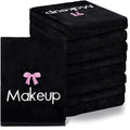 20 Pack Microfiber Makeup Towels - Face Washcloths with Pink Bow