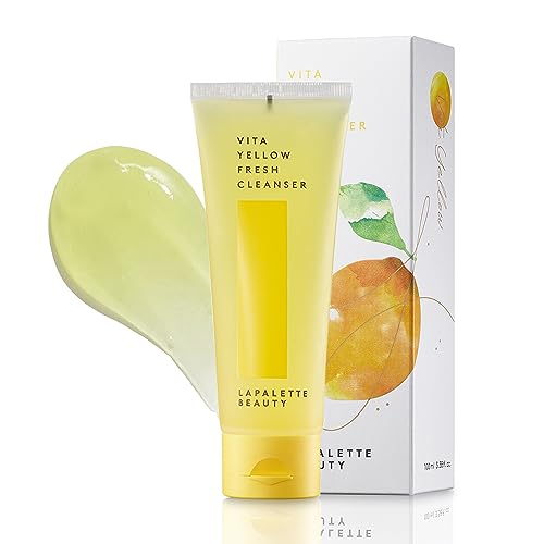 Korean Vitamin C Facial Cleanser - Gentle 1-Step Moisturizing Skin Wash
