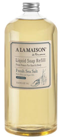 Hand Soap Refill with Fresh Sea Salt - Natural Hand Wash for Sensitive Skin
