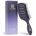 BEAUXSOI Vented Detangling Hair Brush for Wet & Dry Curly, Thick Hair