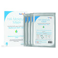 Hyalogic Hyaluronic Acid & Aloe Face Mask Pack of 4 - Hydrating & Radiance Boosting Sheet Mask for Women - 0.34 Ounce