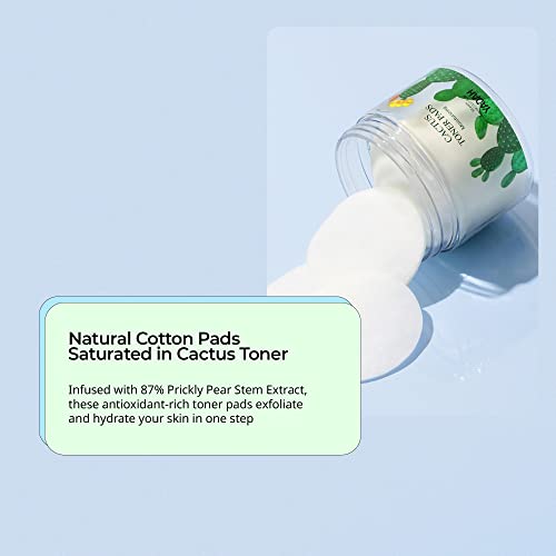 Cactus Toner Pad with Cactus Soothing Gel 3.7 fl.oz. Bundle
