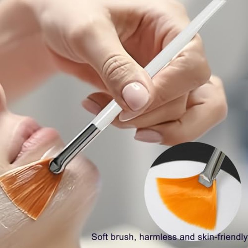 30 Pcs Esthetician Supplies for Facials Set,Facial Care DIY Tools 4 Silicone Facial Bowls 4 Facial Mask Fan Brushes 5 Facial Headbands, 8 Compressed Facial Sponges 8 Mask Applicators 1 Measuring Cups