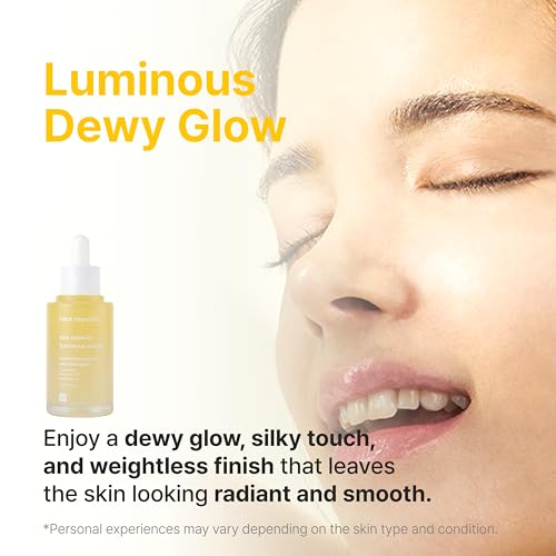 Face Serum with Vitamin C & Jojoba Oil for Brightening & Hydration - 45ml