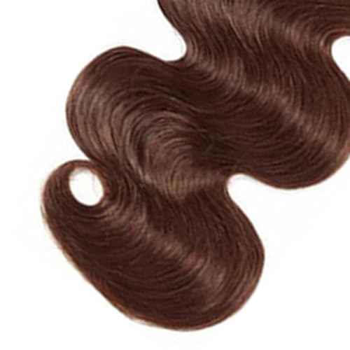 26 Inch Color 4 Bundles Human Hair Body Wave #4 Brown Hair Extension - Chocolate Brown