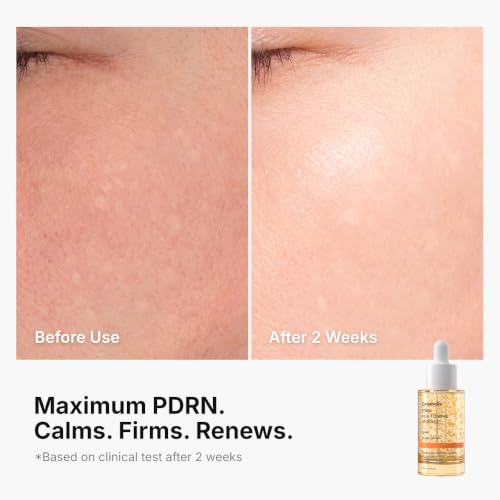 Vitamin C Serum Toning Ampoule with PDRN & Hyaluronic Acid - 1.01 Fl Oz