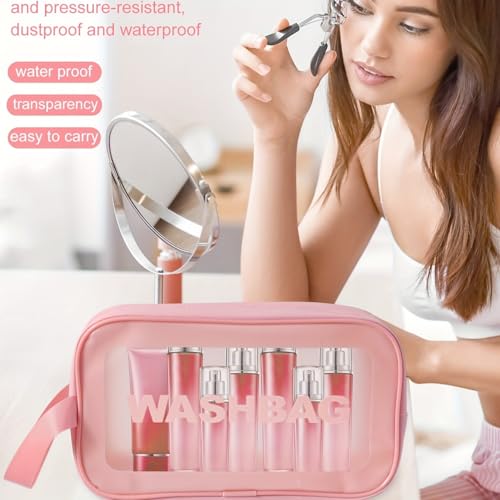 HGHDBT 65Pcs Pink Makeup Brushes Set Professional Makeup Kit Multi-functional Makeup Tool Set with Case Facial Makeup Accessories, Foundation Makeup Brush Kit Eye and Face Make up Brushes & Tools