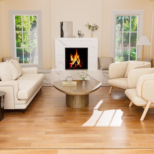 Clear 5x8 Foot Waterproof Non Slip Floor Mat for Dining & Kitchen