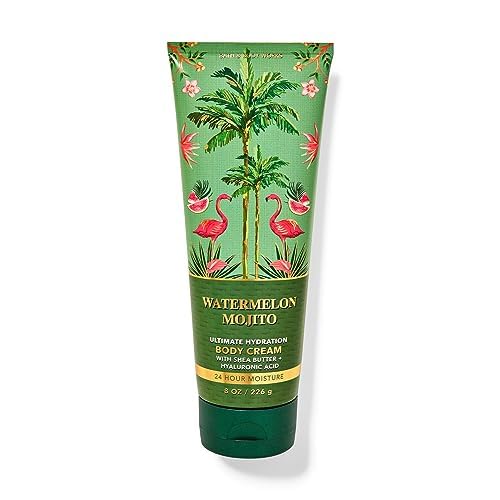 Bath & Body Works Watermelon Mojito Ultimate Hydration Body Cream Gift Set For Women, 8 Fl Oz (Watermelon Mojito)