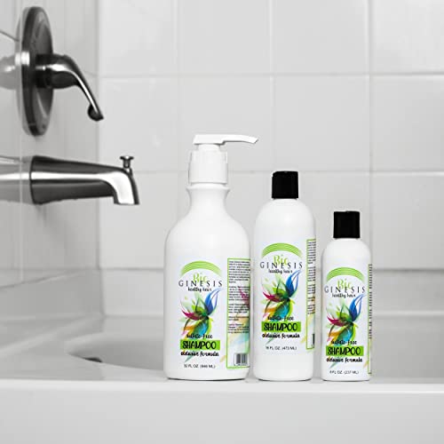 Natural Hair Shampoo 32oz Bottle - Chemical-Free, Sulfate-Free, Healthy Hair