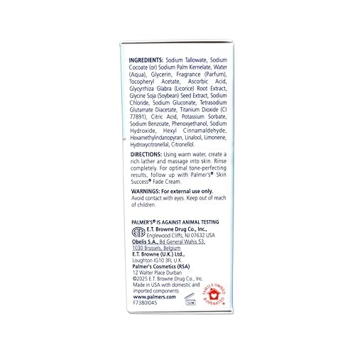 Palmer's Skin Success Anti-Dark Spot Complexion Bar, 3.50 oz (Pack of 4)