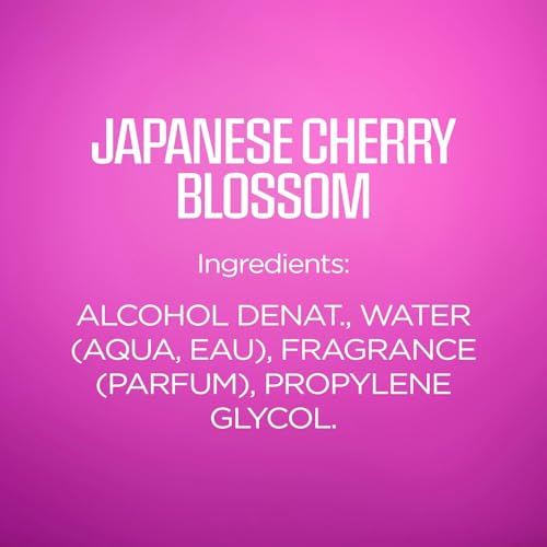 Cherry Fantasy Body Spray - 8 Oz Japanese Cherry Blossom Fragrance - Body Fantasies