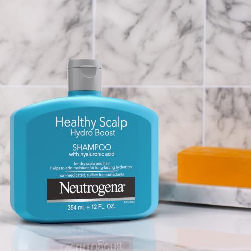 Neutrogena Hydro Boost Shampoo & Conditioner Set - Hydrating for Dry Hair & Scalp - 2 x 12 Fl Oz - Variation of Shampoo + Conditioner