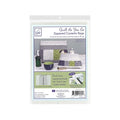June Tailor Zippity Doo Cosmetic Bags (2) - Light Gray Zip