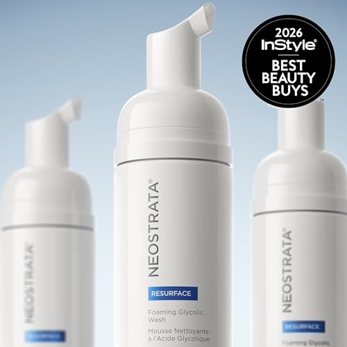 Foaming Glycolic Face Wash - High Strength AHA Cleanser for Smooth Skin