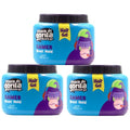 Moco de Gorila Gamer, Hair Styling Gel, Gives your Hairstyle a Long-Lasting Effect, Reactivate with Water, High Fixation, 3-Pack of 9.52 Oz Each, 3 Jars