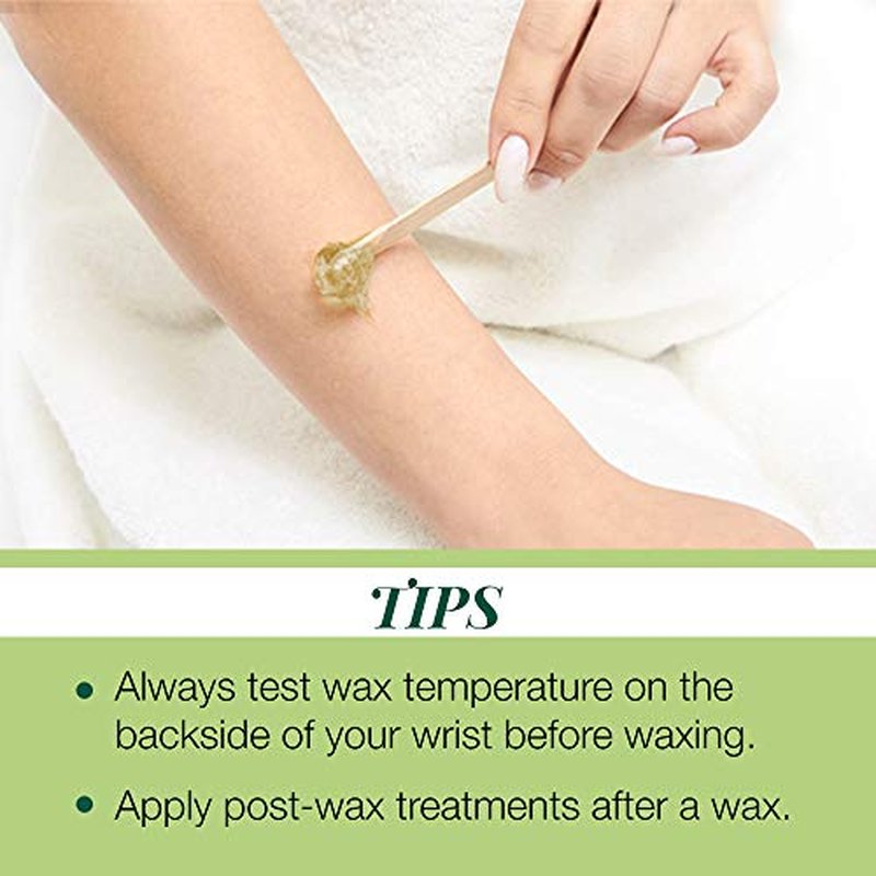 Clean + Easy Azulene Sensitive Soft Wax ? Wax for Sensitive Skin Hair Removal, Gentle & Soothing Formula for Face & Body, 14 oz