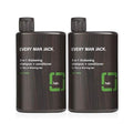 2-in-1 Thickening Shampoo and Conditioner Set with Coconut Aloe Tea Tree Oil