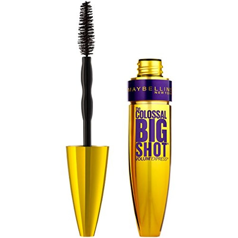 Maybelline Volum' Express The Colossal Big Shot Washable Mascara, Very Black, 0.33 fl. oz.