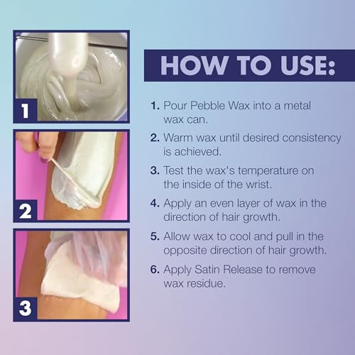 White Ultra Sensitive Zinc Oxide Hard Wax Beads for Face & Bikini - 23 oz - Satin Smooth