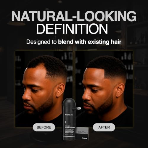 The Rich Barber Pro Kit 1 Black - Hair & Beard Styling Set with Hair Fibers & Applicator