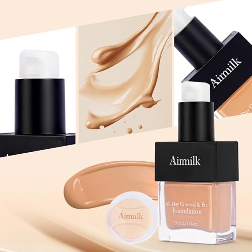 Full Coverage Natural Liquid Foundation, Skincare Makeup with Salicylic Acid, Tattoo Cover, for All Skin Types, Sensitive Skin? 30ml (LIGHT NEUTRAL)