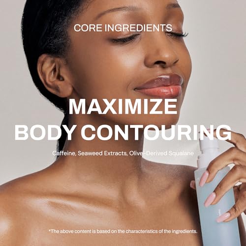 Organic Algae Body Mist 5.4oz - Hydrating Contouring Spray for Glossy Skin
