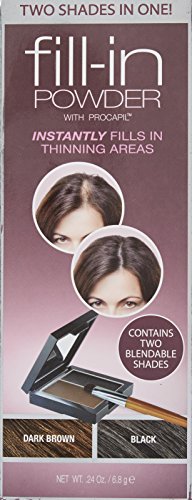 Cover Your Gray Fill In Powder Two Shades In One - Dark Brown/Black